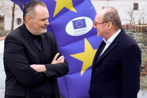 LH Doskozil mit Othmar Karas