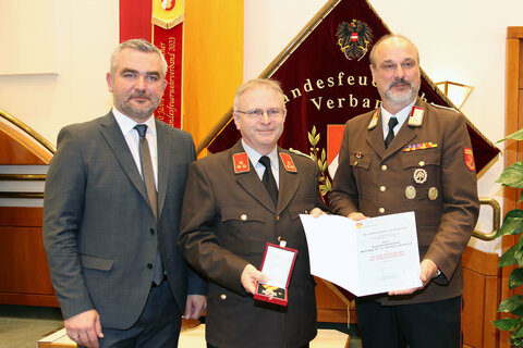 Festsitzung anlässlich 100 Jahre Burgenländischer Feuerwehrverband