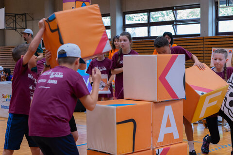 Beim Landesfinale der Safety Tour in Mattersburg konnten die Teilnehmer*innen Wissen und Geschicklichkeit unter Beweis stellen.