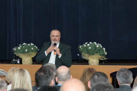 Landeshauptmann Mag. Hans Peter Doskozil und Landesrätin Mag.a (FH) Daniela Winkler gratulierten zum 100-jährigen Bestandsjubiläum.