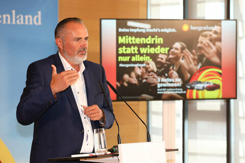 Landeshauptmann Hans Peter Doskozil kündigte Aufklärungskampagne, niederschwellige Impfangebote und eine Impflotterie zur Anhebung der Impfquote im Burgenland an