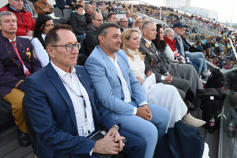 Landesrätin Mag.a (FH) Daniela Winkler beim „Feuerwerk der Blasmusik“.