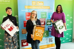 LH-Stv.in Eisenkopf mit den Projektpartnerinnen