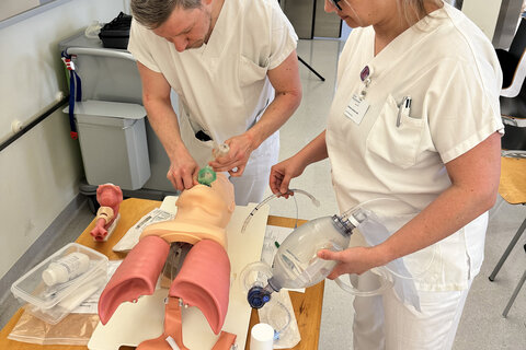 Im Notfall muss jeder Handgriff sitzen.