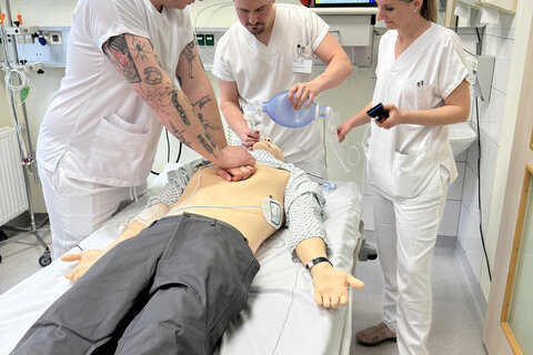 Gezieltes Training ist für den optimalen Ablauf im Ernstfall unerlässlich.