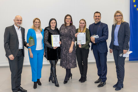 ÖKOLOG-Urkunden-Verleihung - BHAK-BHS Eisenstadt