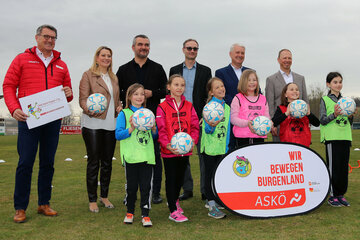 Mädchenfußball im burgenland wird gefördert