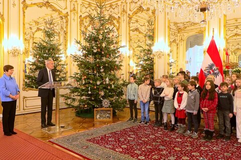 Ein Christbaum aus dem Burgenland für die Präsidentschaftskanzlei