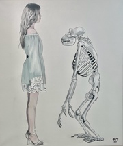 Die Schöne und der Knochenaffe