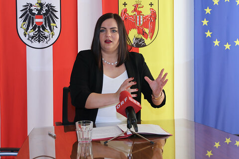 Landeshauptmann-Stellvertreterin Landesrätin Astrid Eisenkopf präsentierte Vorhaben für die Legislaturperiode.