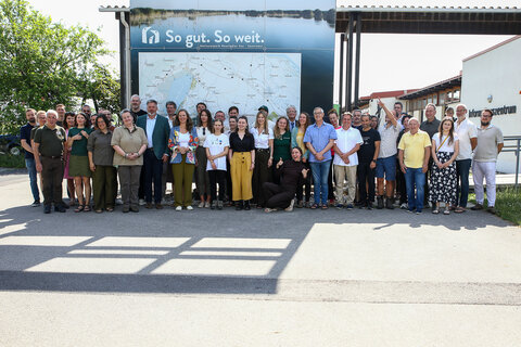 Landeshauptmann-Stellvertreterin Anja Haider-Wallner mit den TeilnehmerInnen