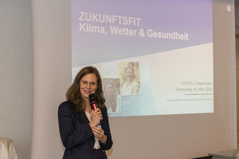 Start der Vortragsreihe „Zukunftsfit: Klima, Wetter & Gesundheit mit Landeshauptmann-Stellvertreterin Anja Haider-Wallner
