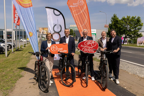Lückenschluss Radweg Trausdorf – Eisenstadt erfolgreich abgeschlossen