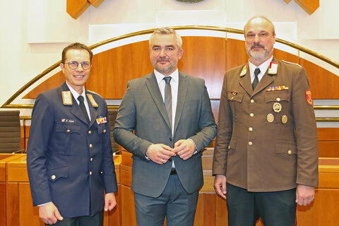 Festsitzung anlässlich 100 Jahre Burgenländischer Feuerwehrverband