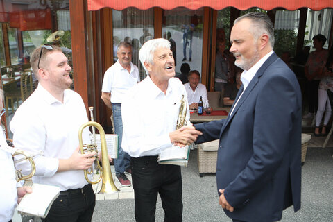 Betriebsbesuch bei Aloisia Bischof