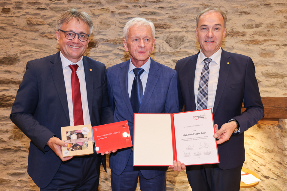 50 Jahre Burgenlandstiftung Theodor Kery - Preisverleihung auf Burg Schlaining