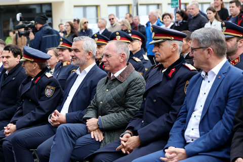 Eröffnung Polizeiinspektion Deutschkreutz und Angelobung von Polizeischülern