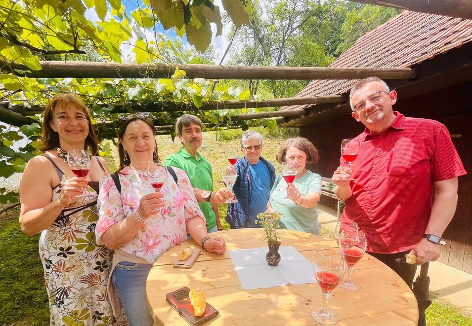 Frühlingsausflug, Gruppenbild