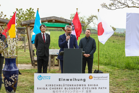 Landesrat Heinrich Dorner bei seiner Rede