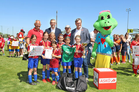 Das drittplatzierte Team der VS Piringsdorf