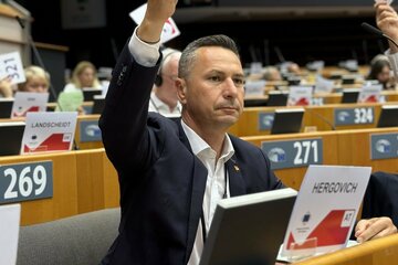 Burgenlands AdR-Vertreter Robert Hergovich bei seiner heutigen Wortmeldung im Plenum des Ausschusses der Regionen