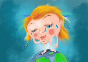 Die Trauer von Mutter Erde