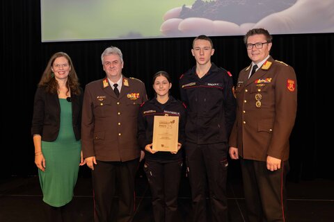 Kategorie Jugend-Umweltpreis, 1. Platz: Feuerwehrjugend Landesfeuerwehrverband Burgenland