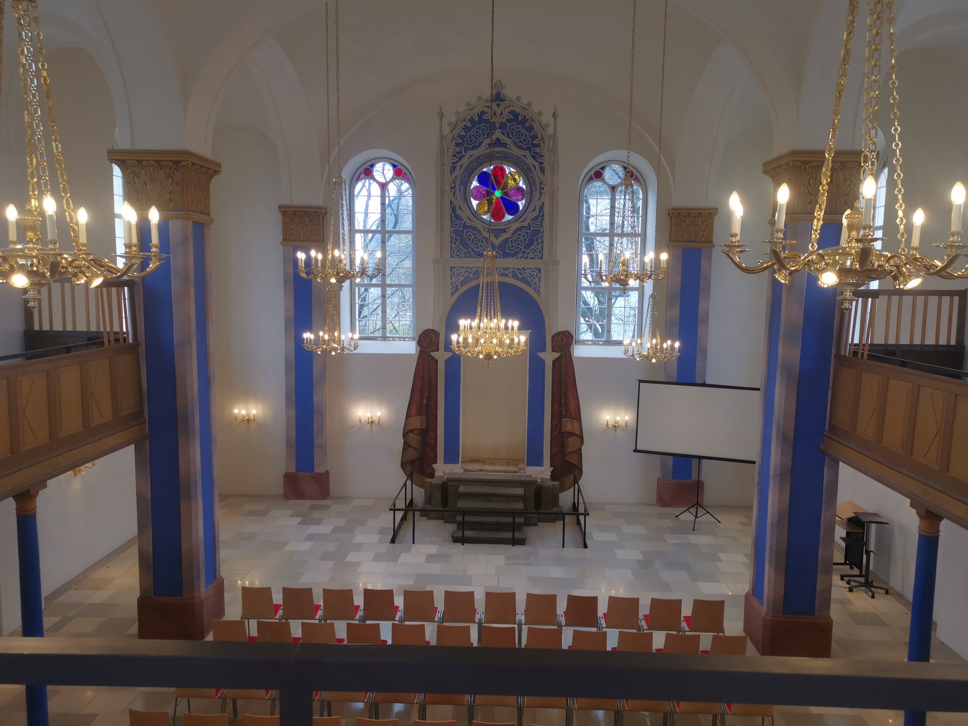 Synagoge Kobersdorf mit Thoraschrank