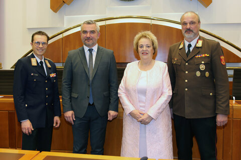 Festsitzung anlässlich 100 Jahre Burgenländischer Feuerwehrverband