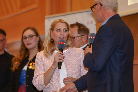 Jugendlandesrätin Mag.a (FH) Daniela Winkler kündigte der Erweiterung der „SongChallenge“ um Kategorie für die Blasmusik an