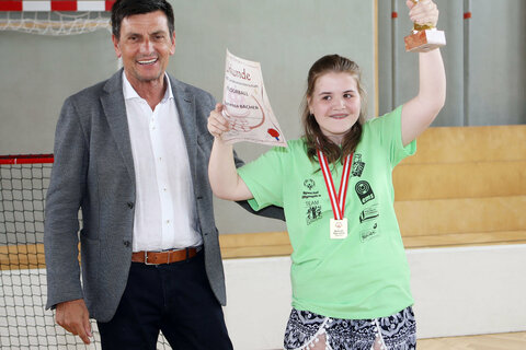 1. Floorball-Landesmeisterschaft für die Sonderschulen