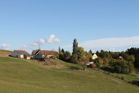 Sujetbilder der Streuobstwiesen.