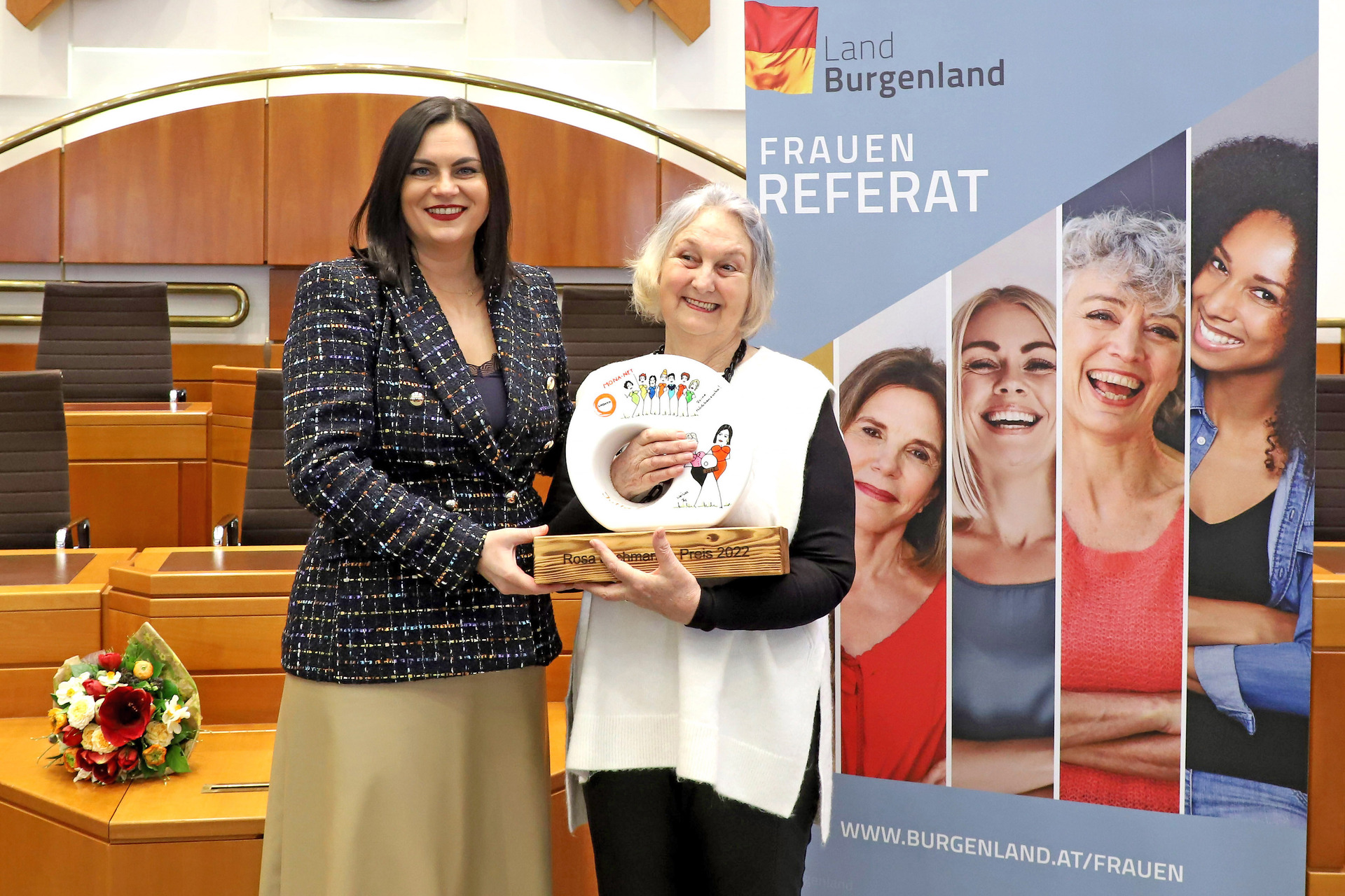 Rosa Jochmann-Preis für Jutta Zagler