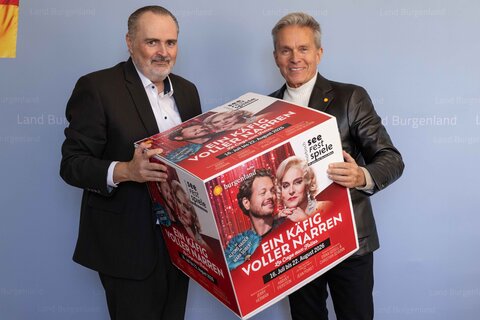 LH Doskozil und Alfons Haider