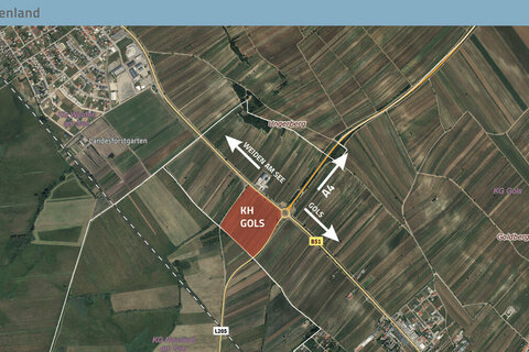 Gols Lageplan