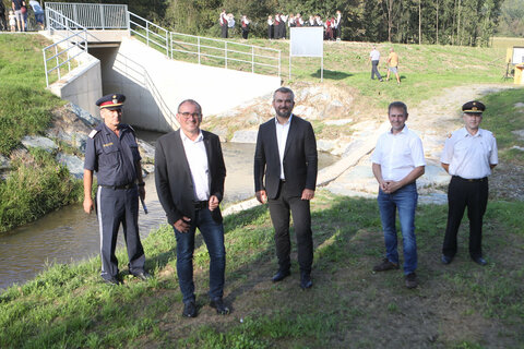 Hochwasserschutz Wolfau