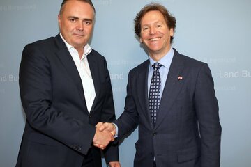 Hans Peter Doskozil empfing US Botschafter Trevor D. Traina zu einem Arbeitsgespräch in Eisenstadt