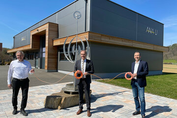 Landesrat Dorner gab gemeinsam mit Christine Zopf-Renner, Leiterin der Mobilitätszentrale Burgenland, den Startschuss für die Aktion „Burgenland radelt“