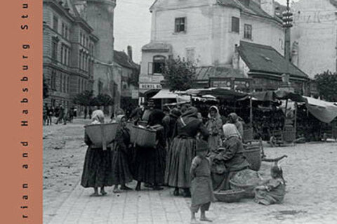 Buchcover zur Buchpräsentation von Der ungarisch-österreichische Grenzraum nach dem Ersten Weltkrieg