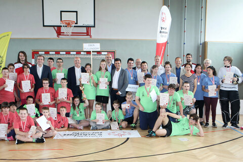 1. Floorball-Landesmeisterschaft für die Sonderschulen