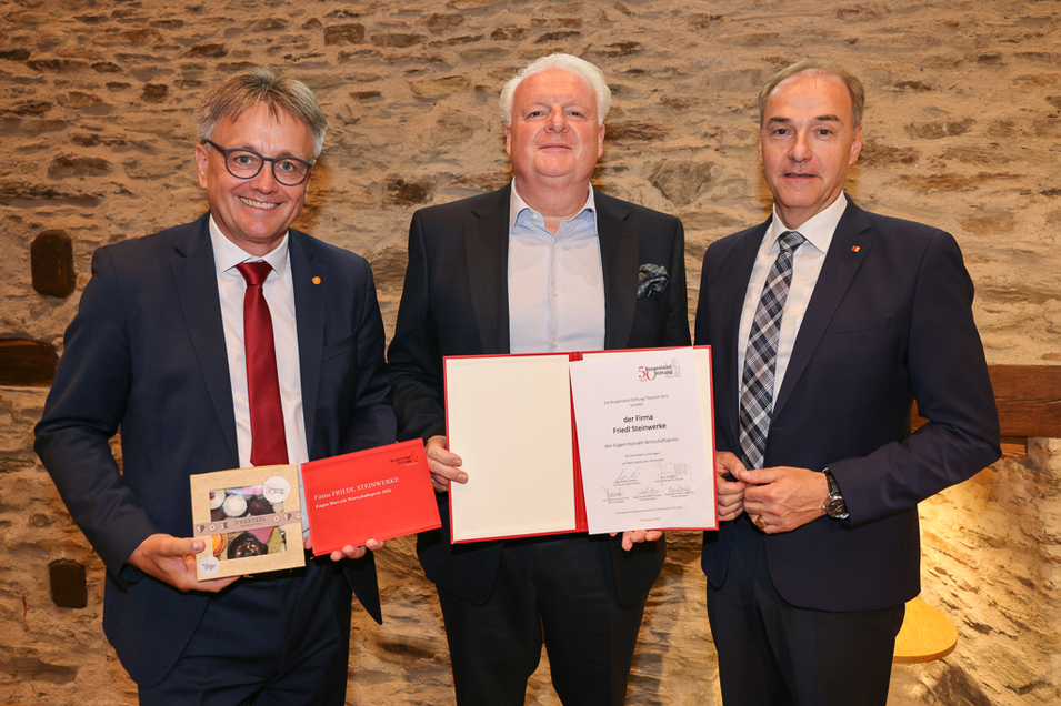 50 Jahre Burgenlandstiftung Theodor Kery - Preisverleihung auf Burg Schlaining