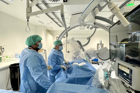 Kardiologische Eingriffe in der Klinik Oberwart