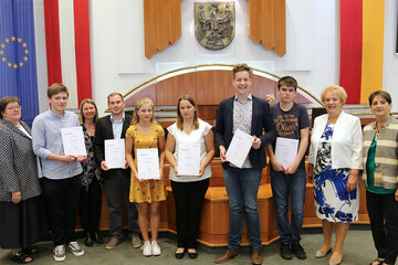 Europawissen burgenländischer SchülerInnen ausgezeichnet