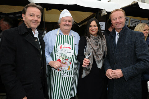 LK-Präsident NR Dipl.-Ing. Nikolaus Berlakovich mit LRin Mag.a Astrid Eisenkopf und LH-Stv. Johann Tschürtz