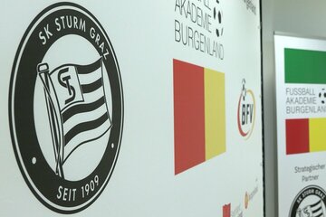Fußballakademie Burgenland gewinnt Sturm Graz für Partnerschaft