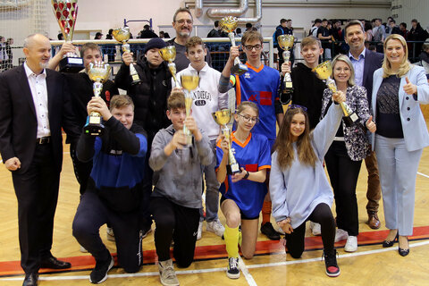 Sporttag in Steinbrunn mit Landesrätin Winkler