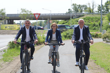 Lückenschluss Radweg Trausdorf – Eisenstadt erfolgreich abgeschlossen
