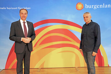 Soziallandesrat Dr. Leonhard Schneemann und Kinder- und Jugendanwalt Mag. Christian Reumann.