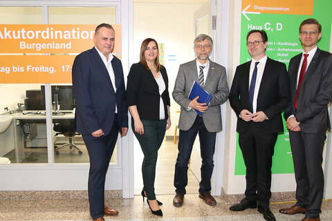 Akutordination in Eisenstadt im April 2018