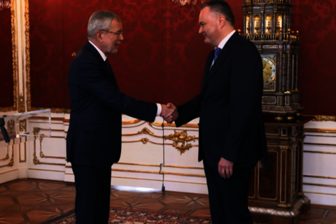 Angelobung Landeshauptmann Hans Peter Doskozil